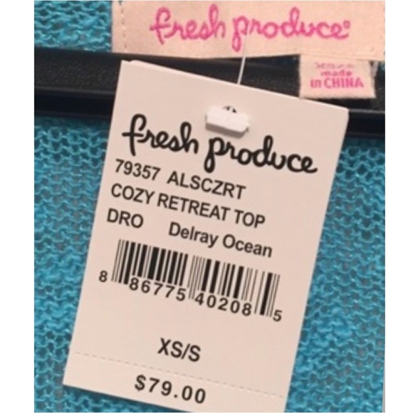 NWOT FRESH PRODUCE COZY RETREAT TOP - Picture 4 of 6